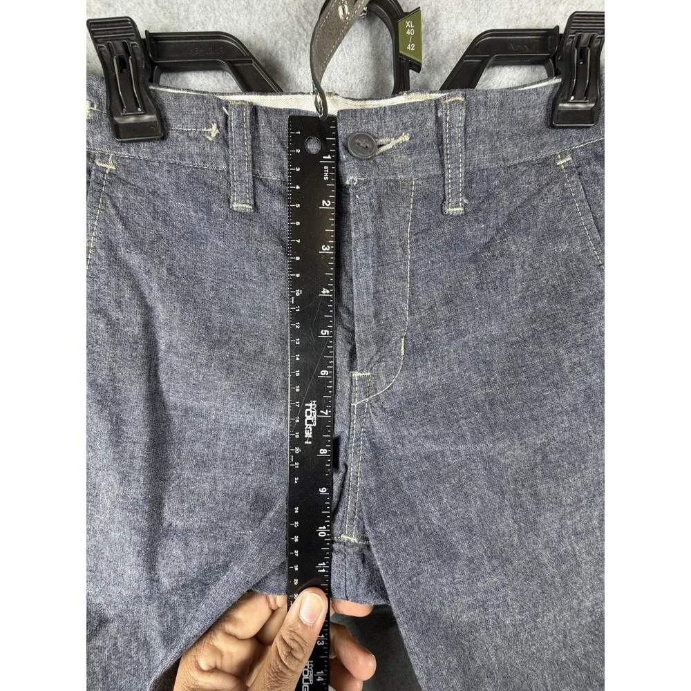 Gap 1969 Shorts Mens 28‎ Blue Straight Fit Denim Chino Casual Summer Pockets